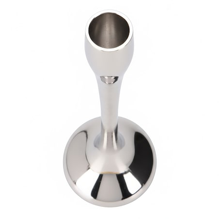 Świecznik Metalowy Pojedynczy Na Świecę Świeczki Świąteczny Glamour 25,5 Cm