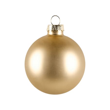 Zestaw 24 bombek WINTERLIGHT Szkło Różowe złoto