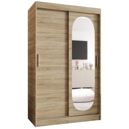 Szafa przesuwna ROYAL 120 sonoma