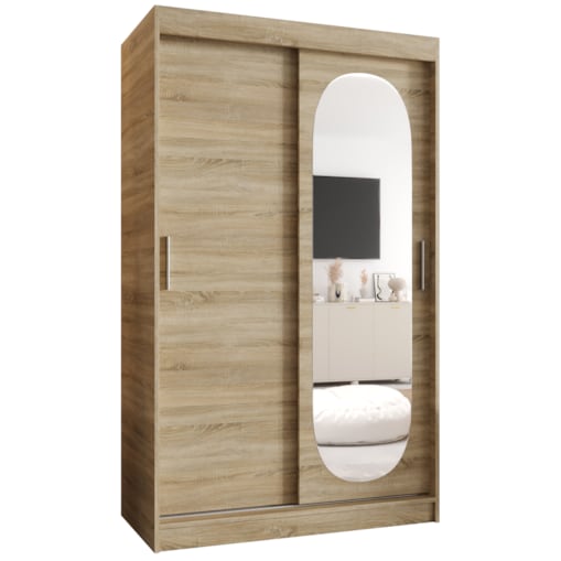 Szafa przesuwna ROYAL 120 sonoma