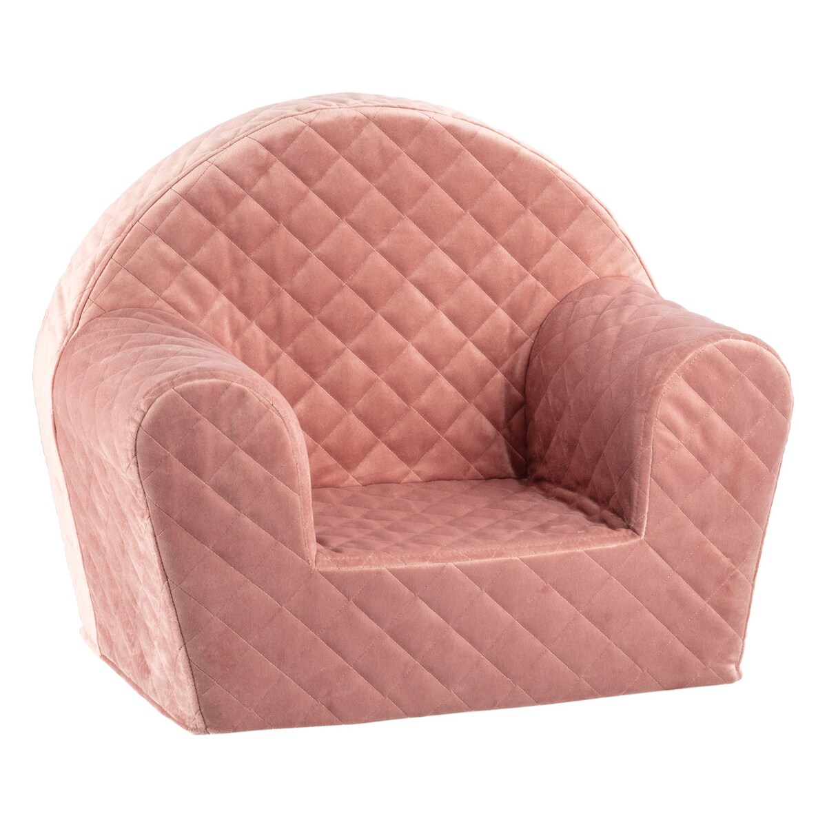 Fotelik Mati, zgaszony koral, 52 x 34 x 41,5 cm, Posh Velvet