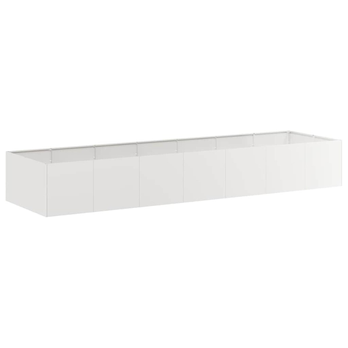 vidaXL Doniczka 280x80x40 cm Stal nierdzewna