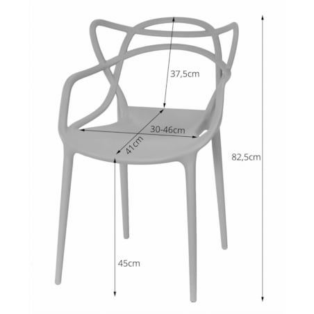 Krzesło Do Jadalni Kuchni Salonu Kato - Białe
