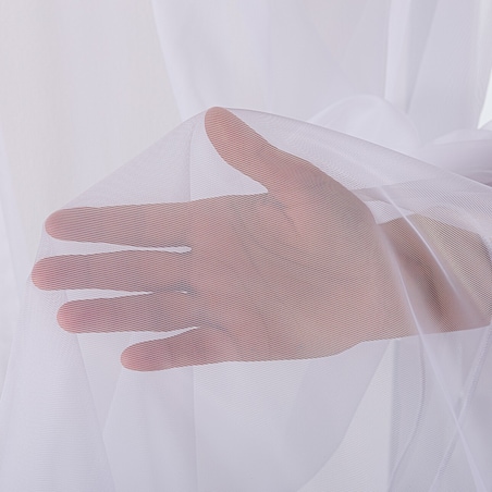 Firana na taśmie 300x245 biały