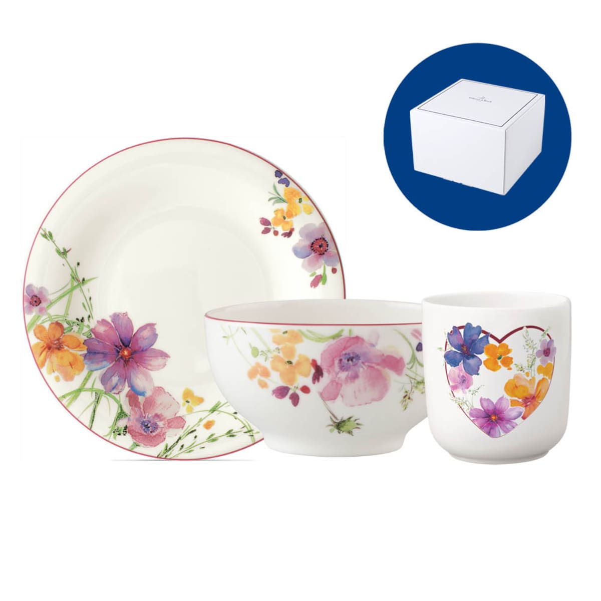 Prezentowy zestaw śniadaniowy Mariefleur, Villeroy & Boch