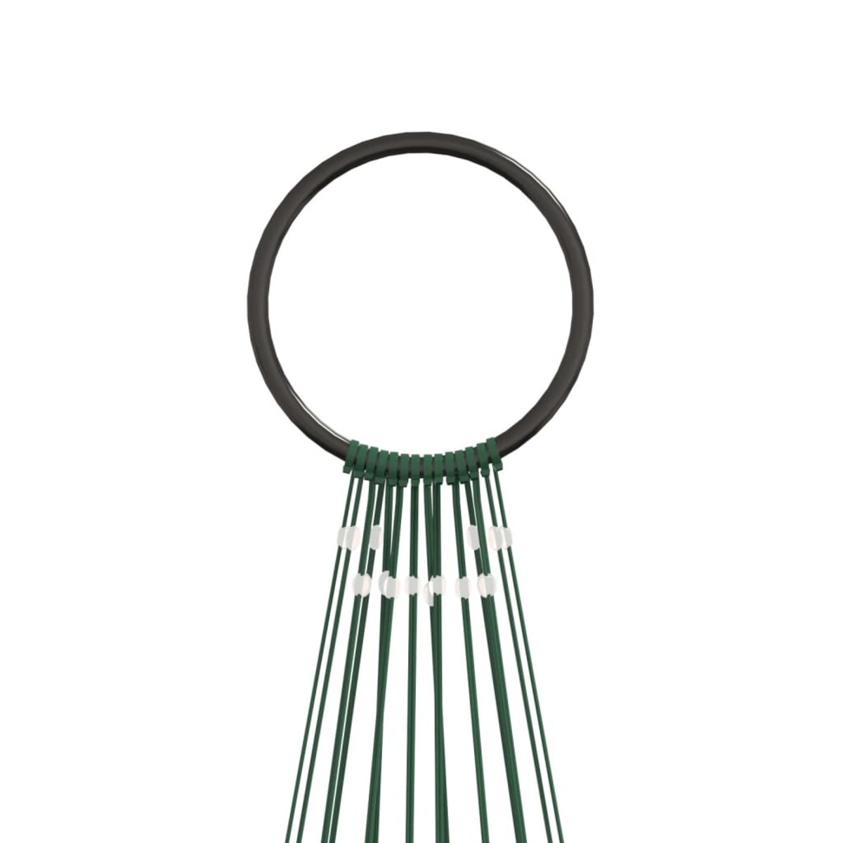 vidaXL Choinka do montażu na maszcie 1134 ciepłych białych LED, 800 cm