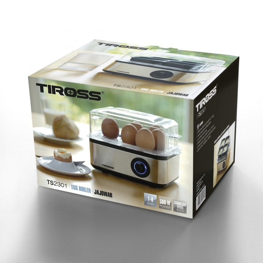 Tiross urządzenie do gotowania jajek 500W TS2301