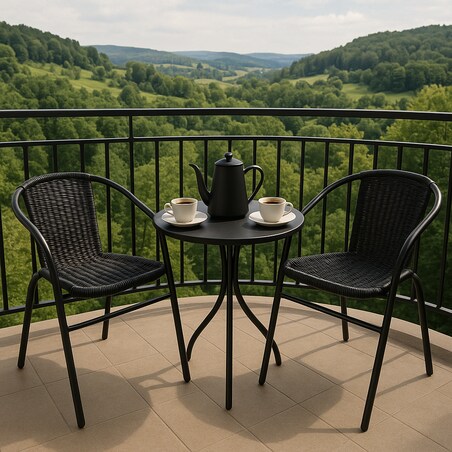 Krzesło ogrodowe BISTRO balkonowe na balkon taras