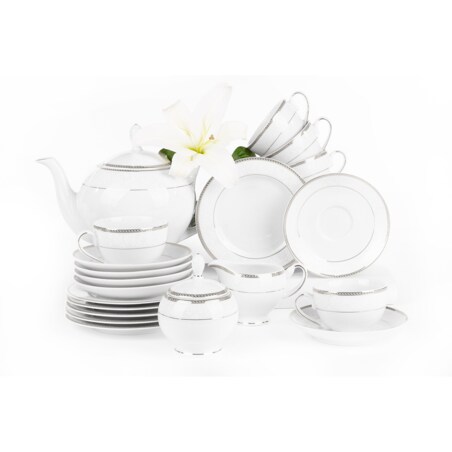 Serwis herbaciany 6os (15el.) NEW HOLLIS PLATIN