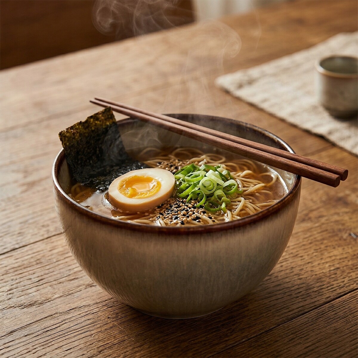 MISKA OBIADOWA BULIONÓWKA 600ml DUŻA CERAMICZNA BRĄZOWA SALATERKA MISA