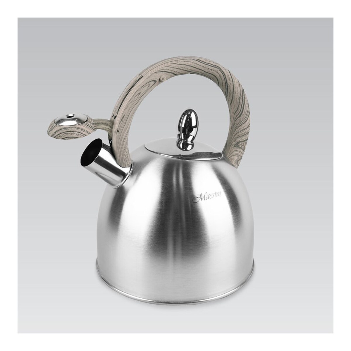 Maestro czajnik stalowy 2.5l satyna MR1312