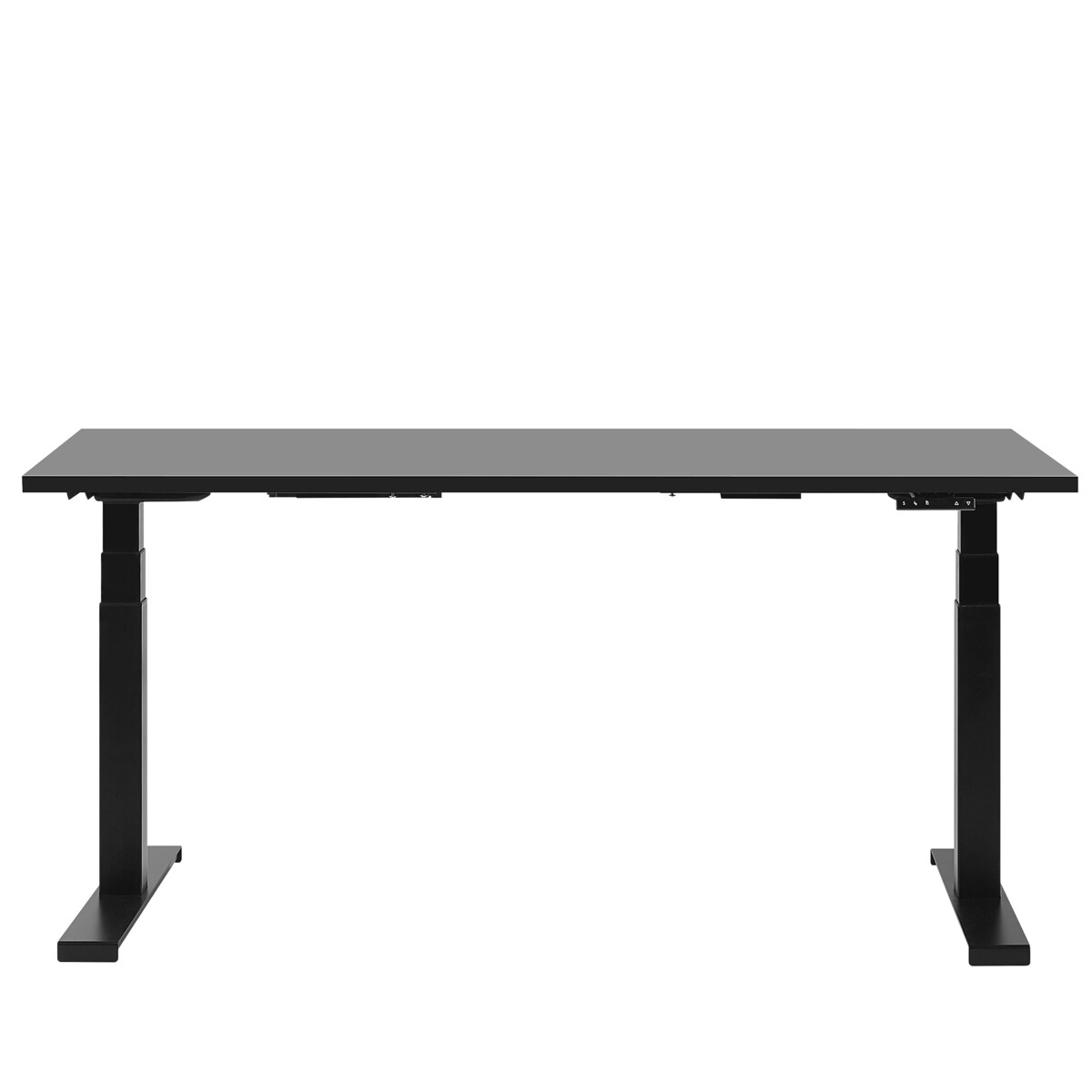 Biurko regulowane elektrycznie DESTIN II Czarny 160 cm 72 cm