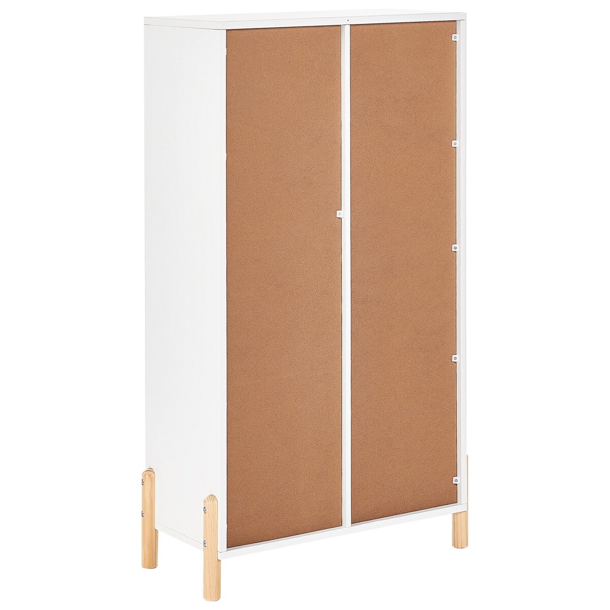 Regał jasne drewno z białym CLOUDY