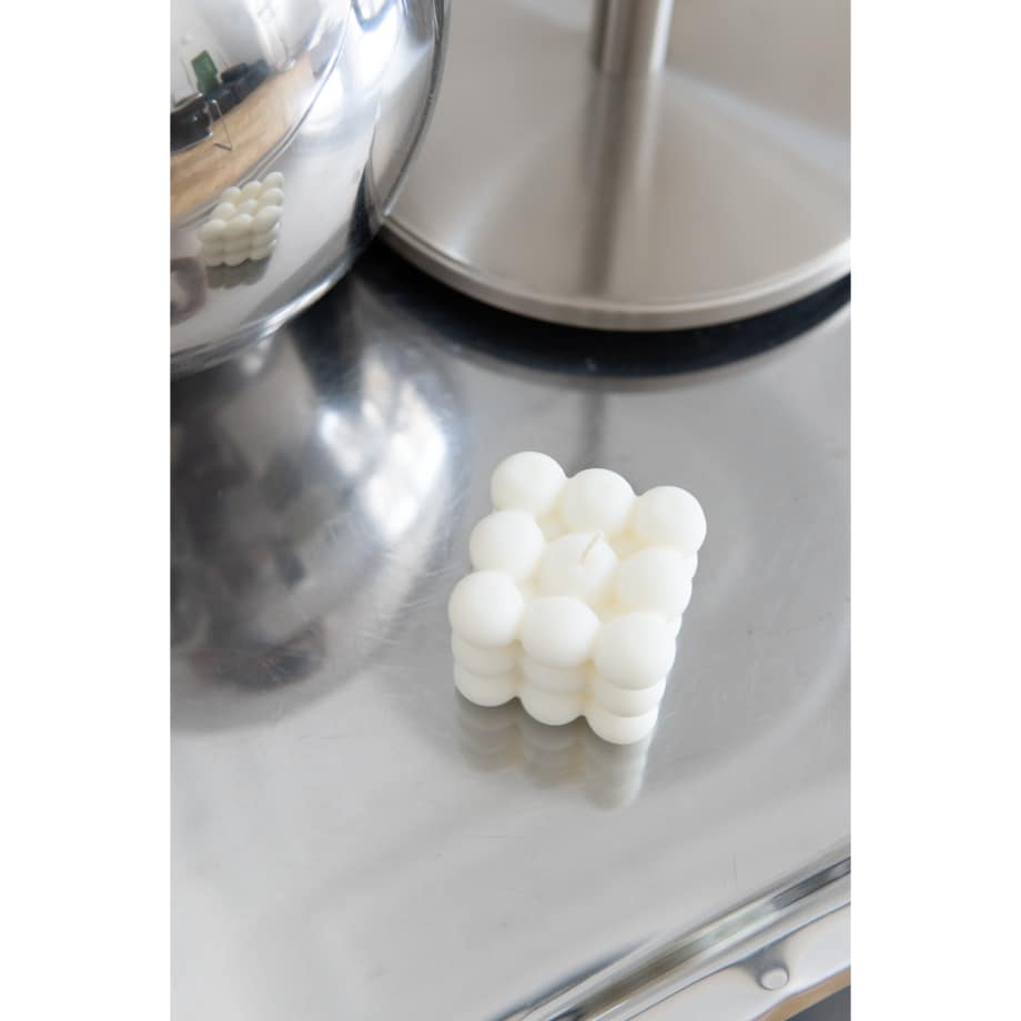 Świeca sojowa bubble Square, 160 g, INSPIRA