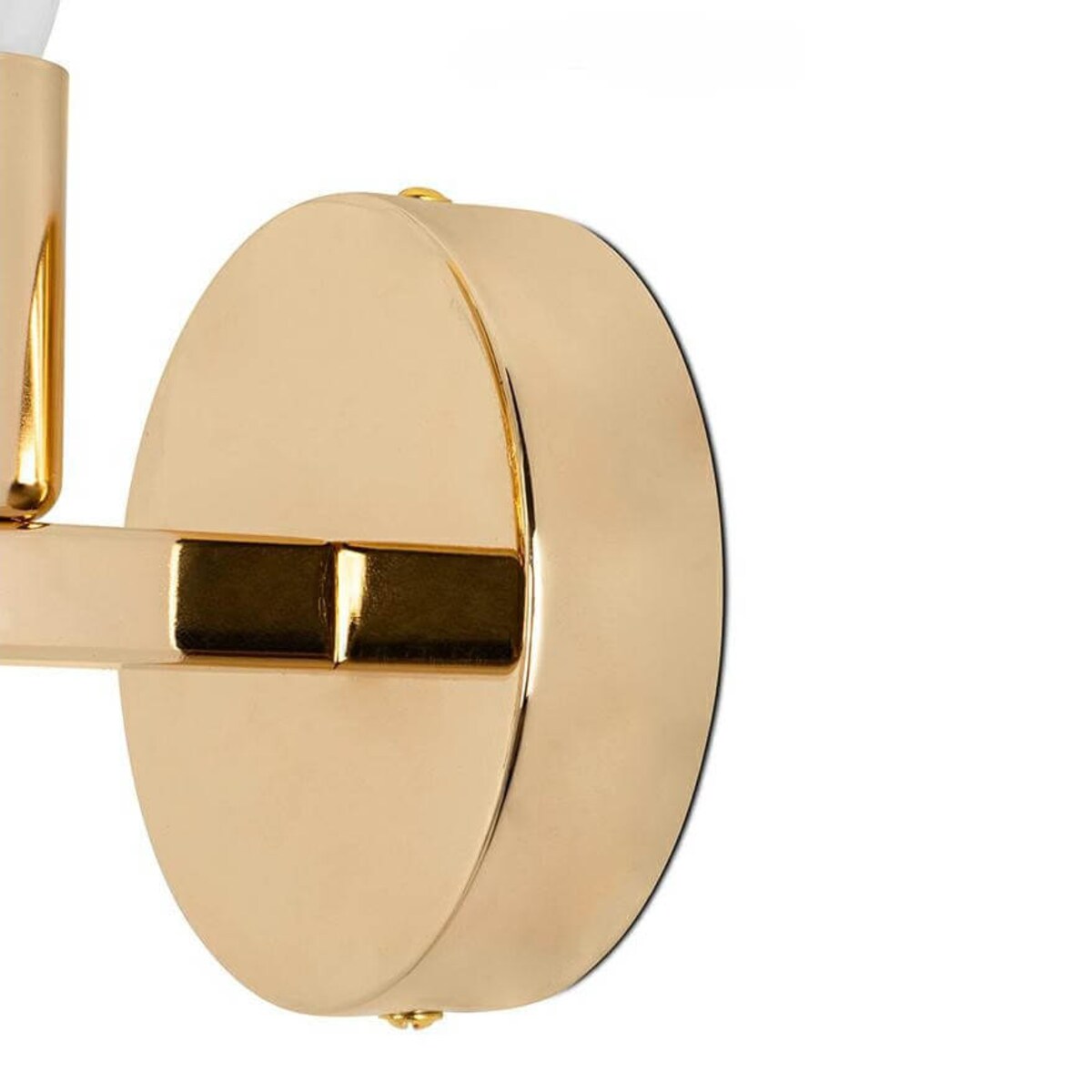 Lampa ścienna CONCHA złota