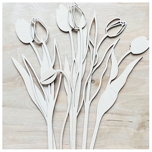 Zestaw kreatywny TULIPANY