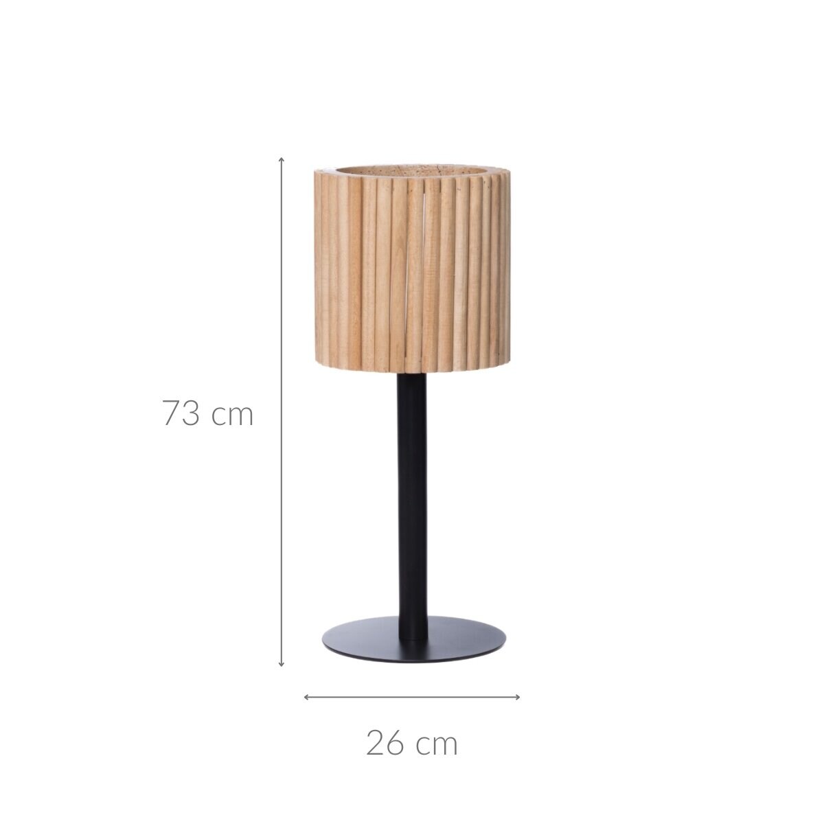 Kwietnik na metalowym stojaku URBAN EDEN, 73 cm