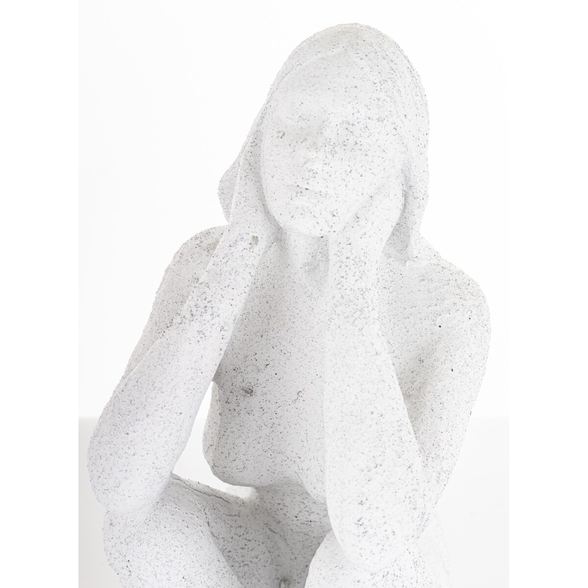 Figura siedzącej kobiety 23x10x18,5 cm DONNA