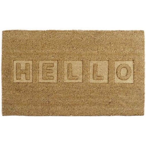 Wycieraczka kokosowa 75x45x2 cm ZANE