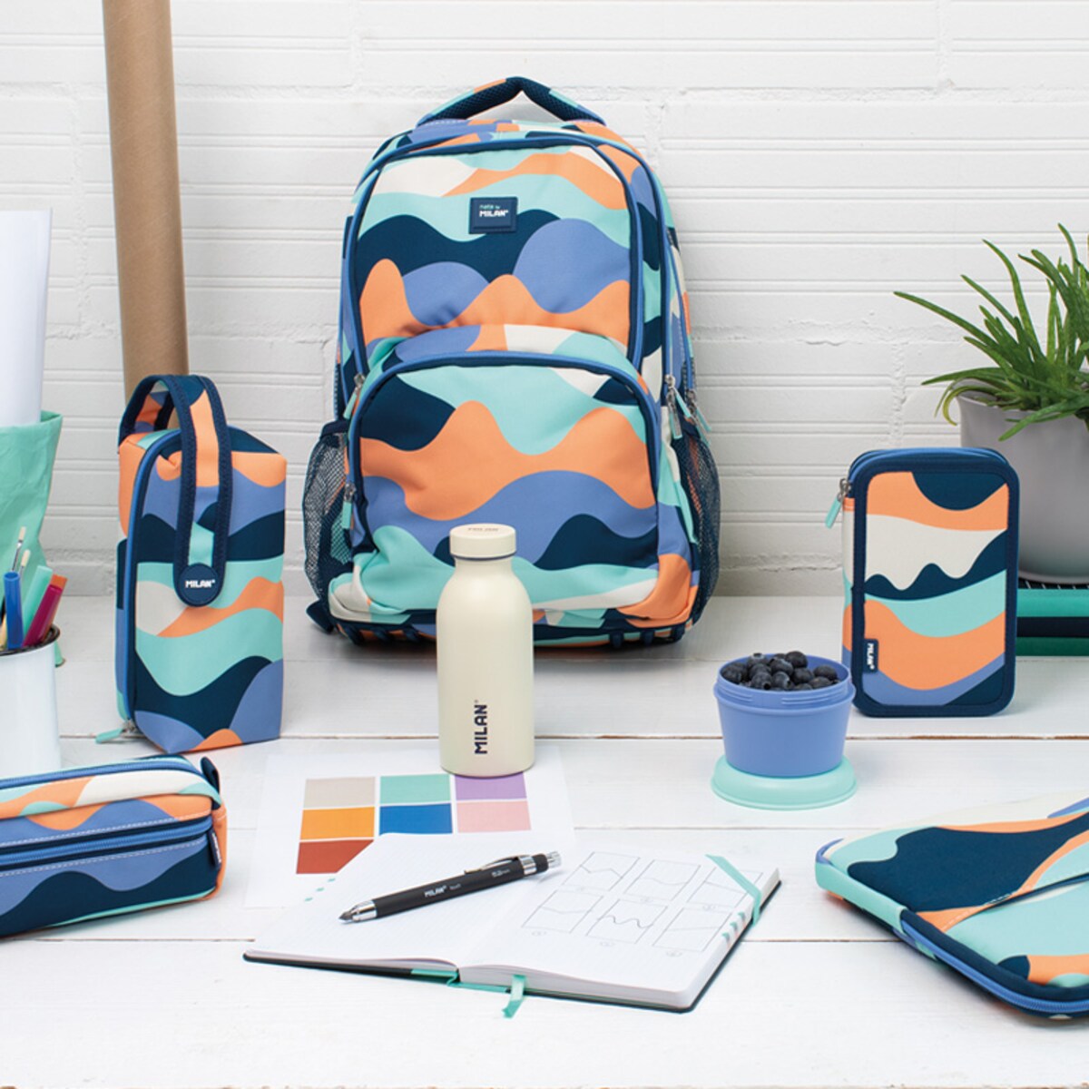 Etui na laptopa 13" MILAN THE FUN wielokolorowe