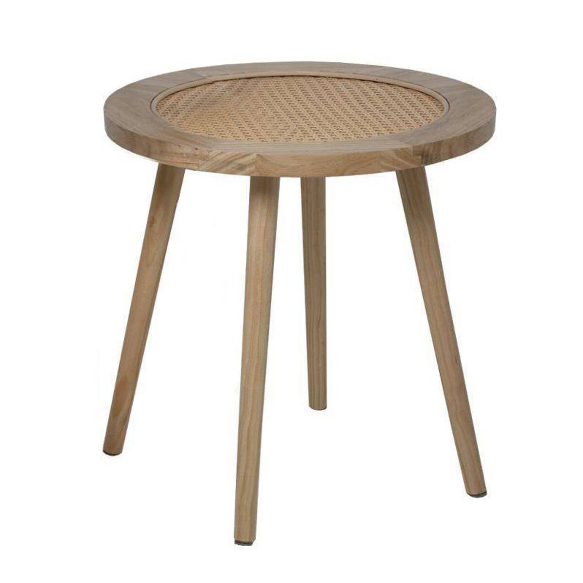 Stolik kawowy Kali, blat z plecionki wiedeńskiej