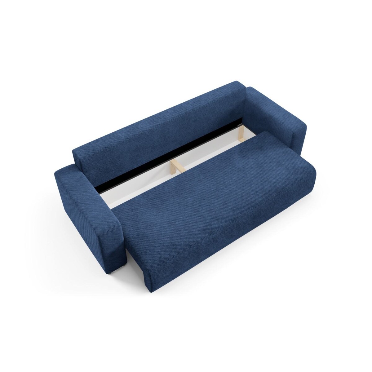 Kanapa EVORA z pojemnikiem tkanina miękki plusz Kolor: Onega 10