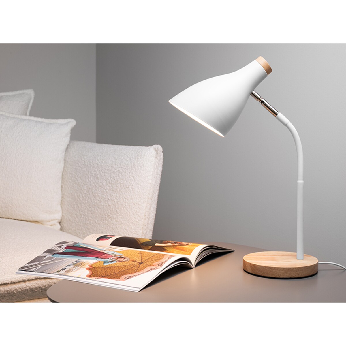 Lampka biurkowa Tracer Scandi White