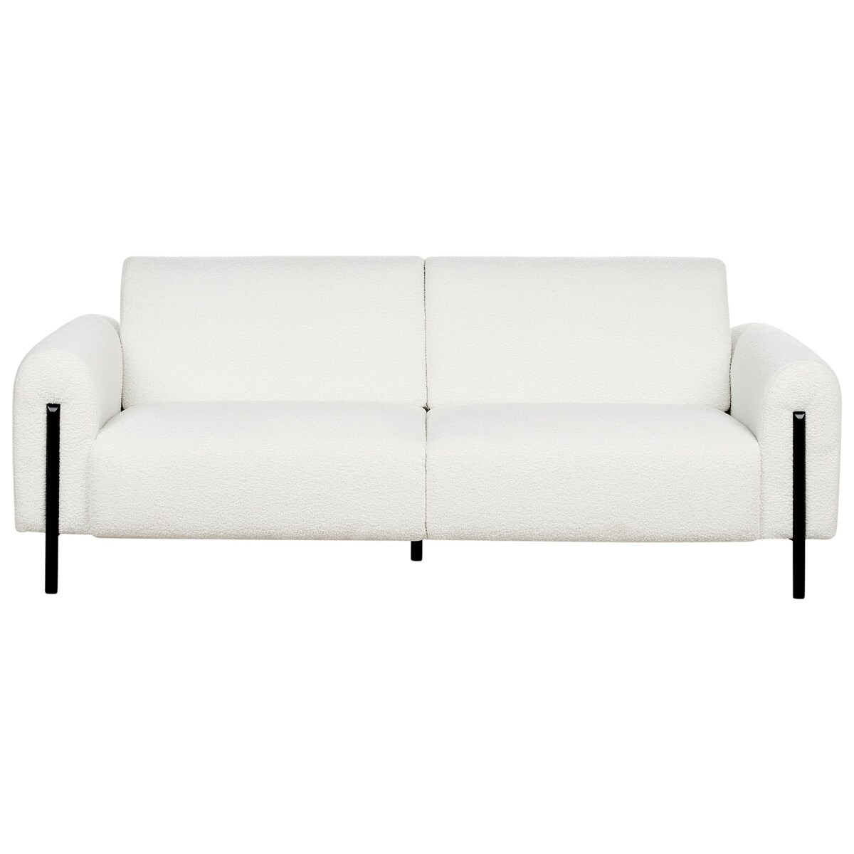 Sofa 3-osobowa boucle biała ASKIM