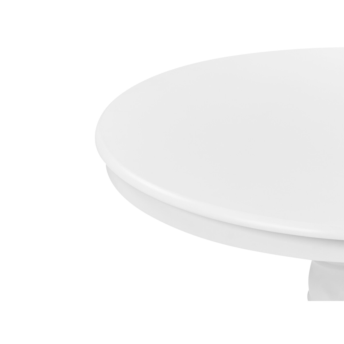 Stół do jadalni rozkładany 106/150 x 106 cm biały AKRON