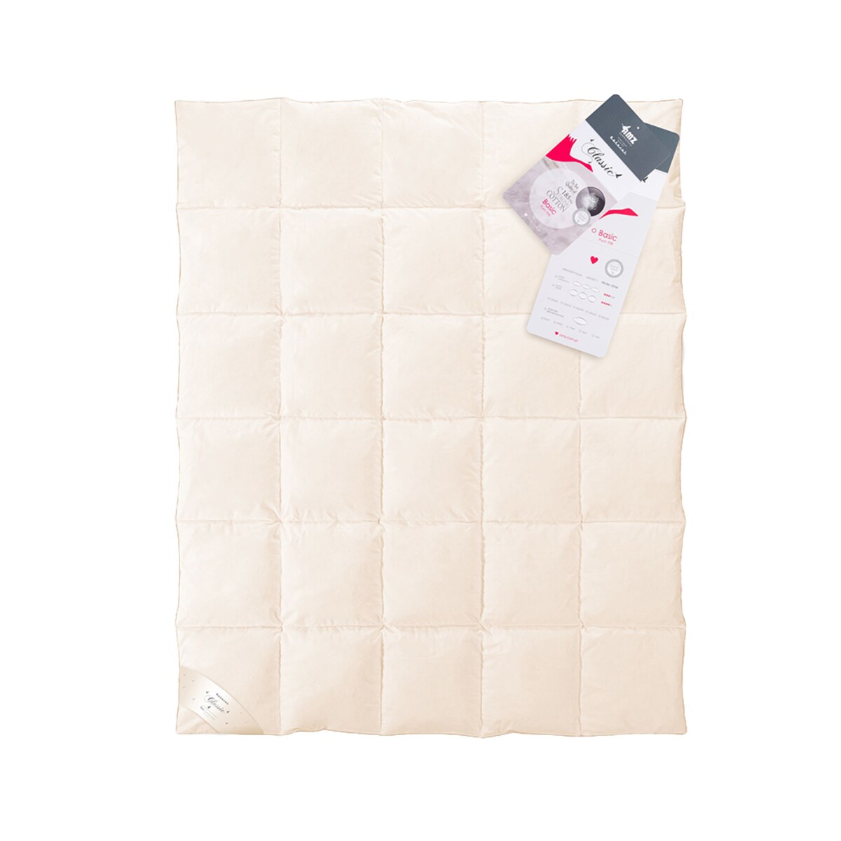 Kołdra Basic Całoroczna Biały, 135/140 x 200 cm, AMZ