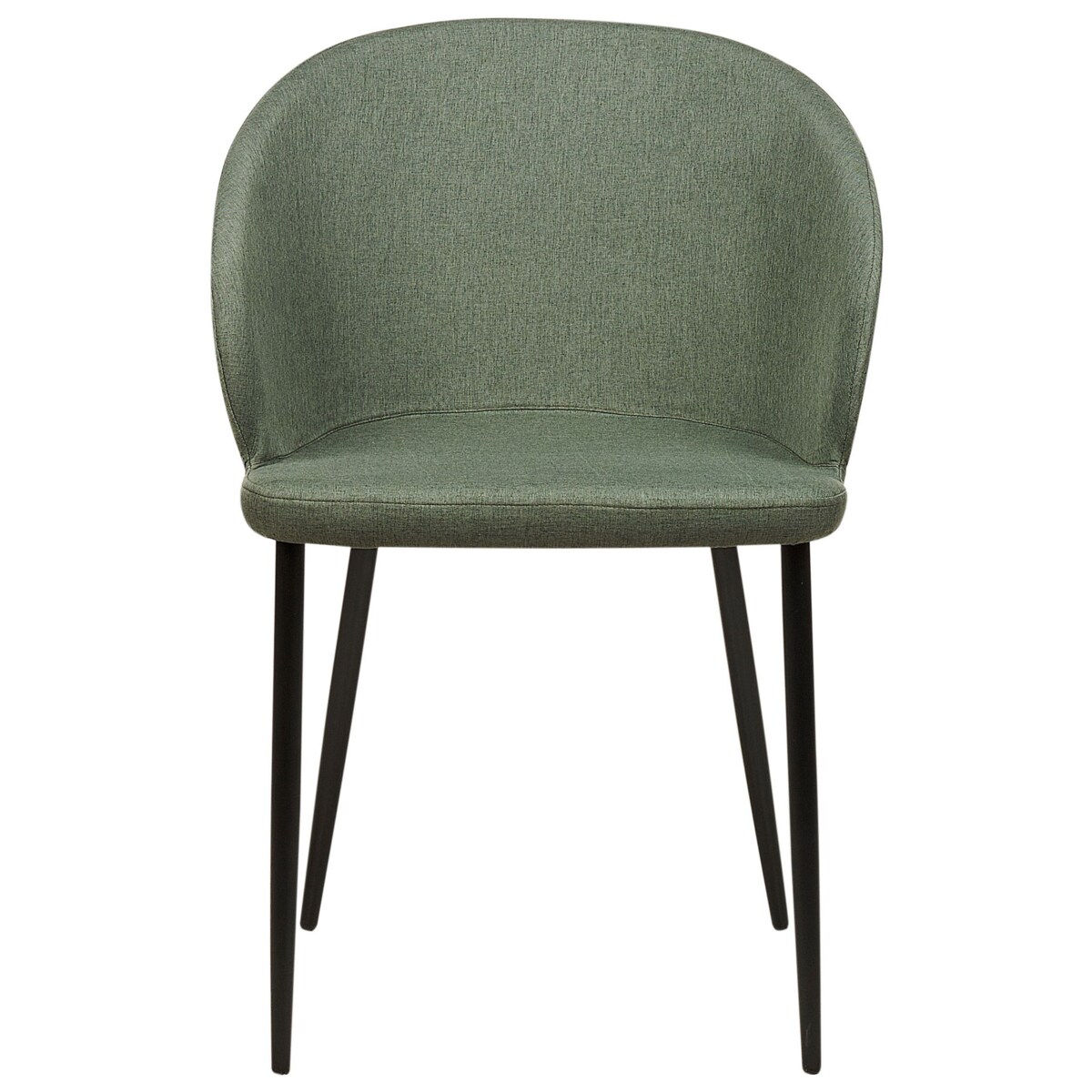 Zestaw 2 krzeseł do jadalni MASON Ciemnozielony