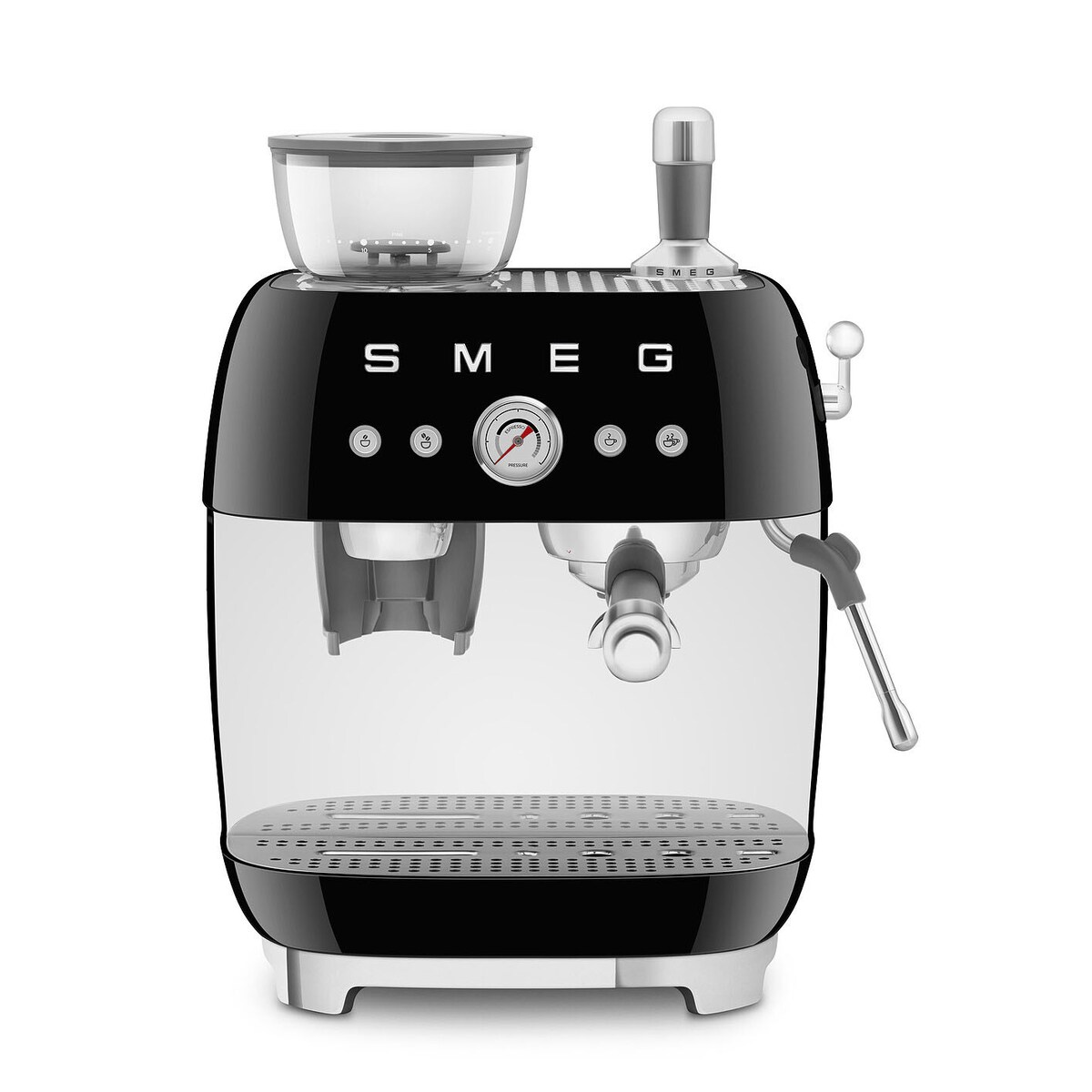 Ekspres do kawy kolbowy czarny, SMEG
