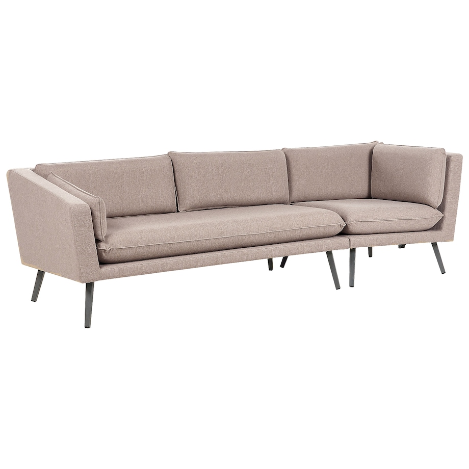 Sofa ogrodowa dla 3 osób LORETELLO Prawostronny Beżowy