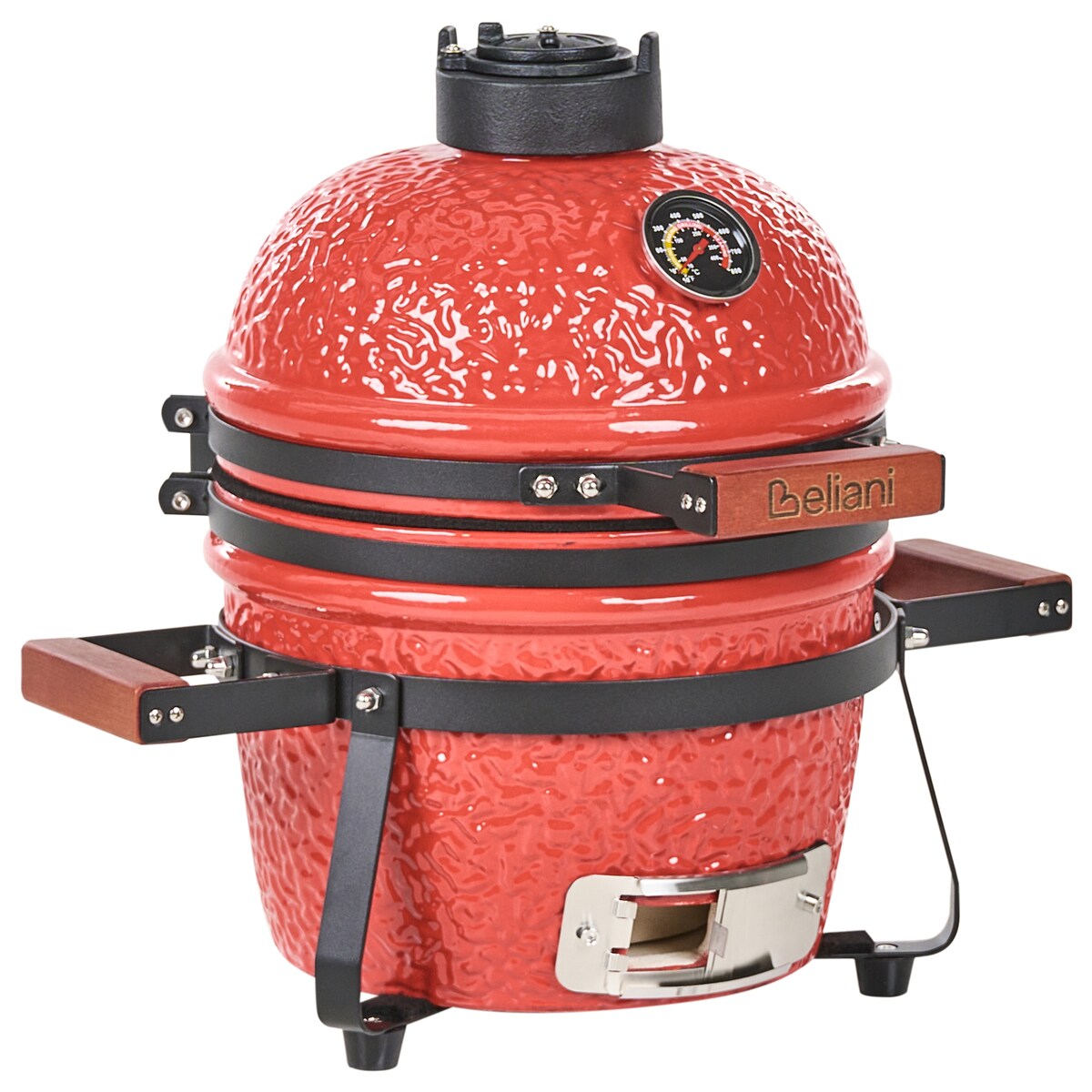 Mini grill węglowy KAMADO Ceramika Czerwony