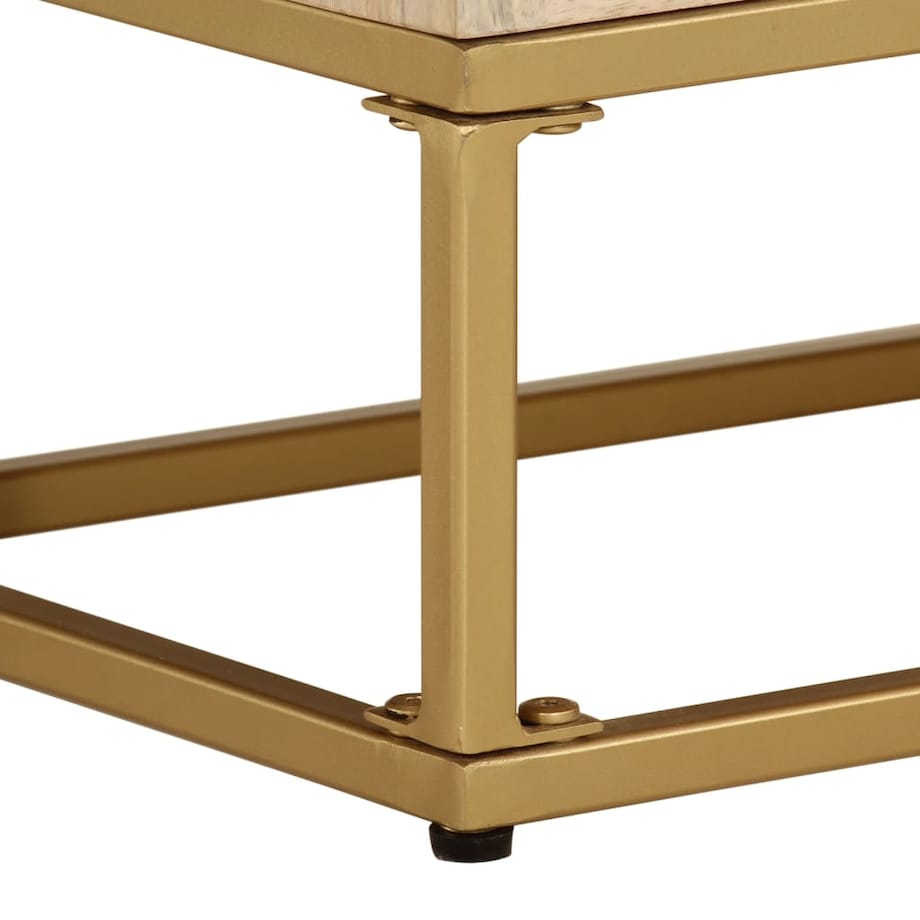 vidaXL Komoda, 55x30x76 cm, lite drewno mango i żelazo