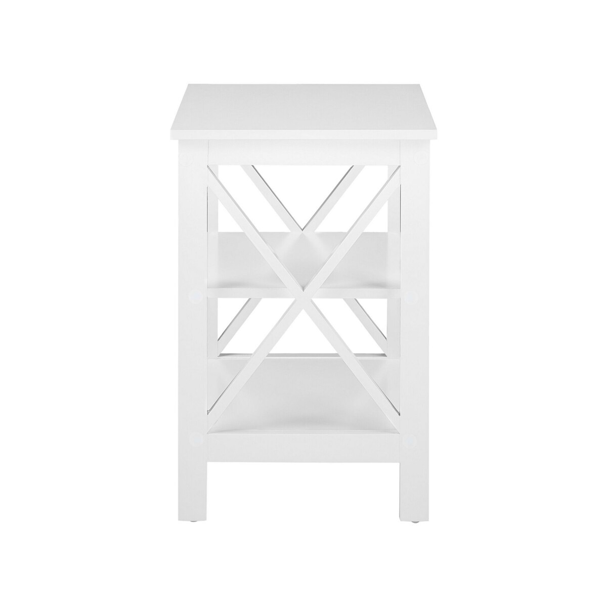 Stolik pomocniczy biały FOSTER