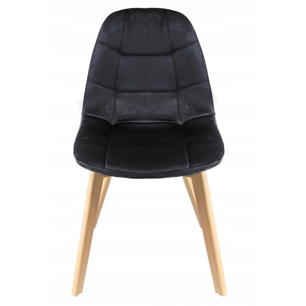 4 X Krzesło Do Jadalni Kuchni Stołu Zestaw Komplet Czarne