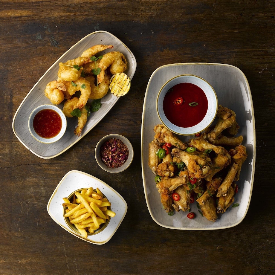 Miska trójkątna Stonecast Duck Egg Blue 600 ml