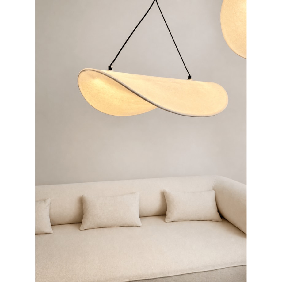 Lampa wisząca Hikari L biała Monnarita