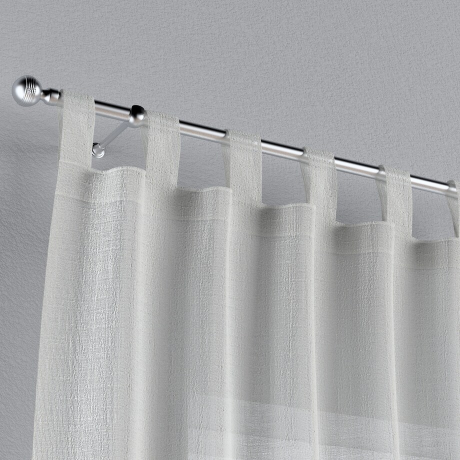 Zasłona na szelkach 1 szt. 130x245 ecru