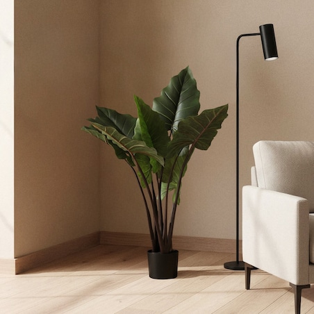 Kwiat Sztuczny Roślina Doniczkowa 100Cm Wysokości Zielona Jak Żywa Ozdoba