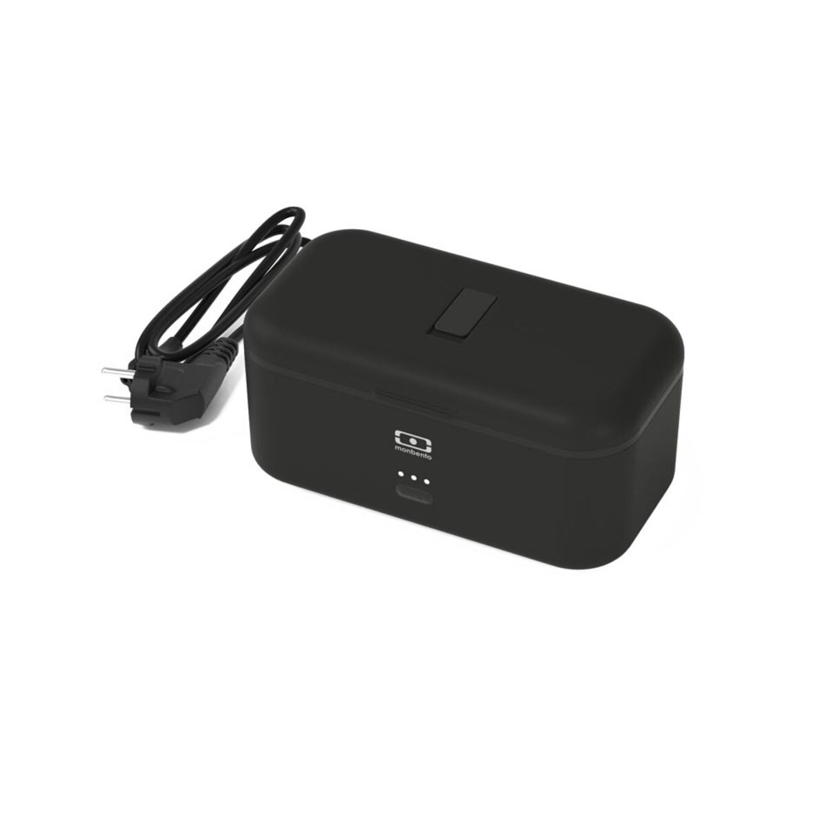 Lunchbox z funkcją podgrzewania Black Warmer, Monbento