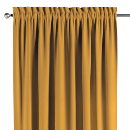 Zasłona na kanale z grzywką 1 szt. 130x245 miodowy
