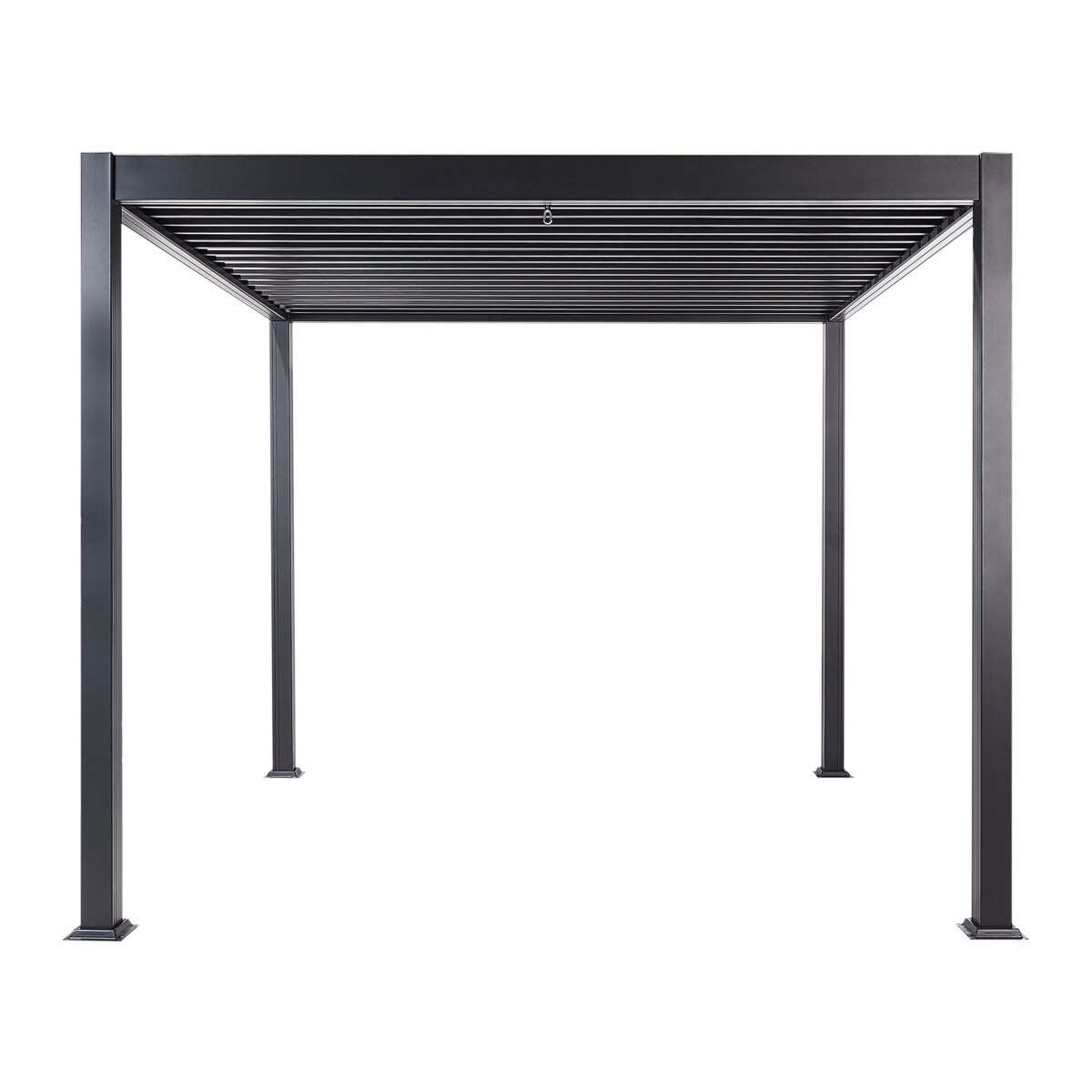 Pergola ogrodowa 310x310 cm Czarny FORNOLI