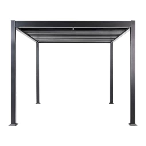 Pergola ogrodowa 310x310 cm Czarny FORNOLI