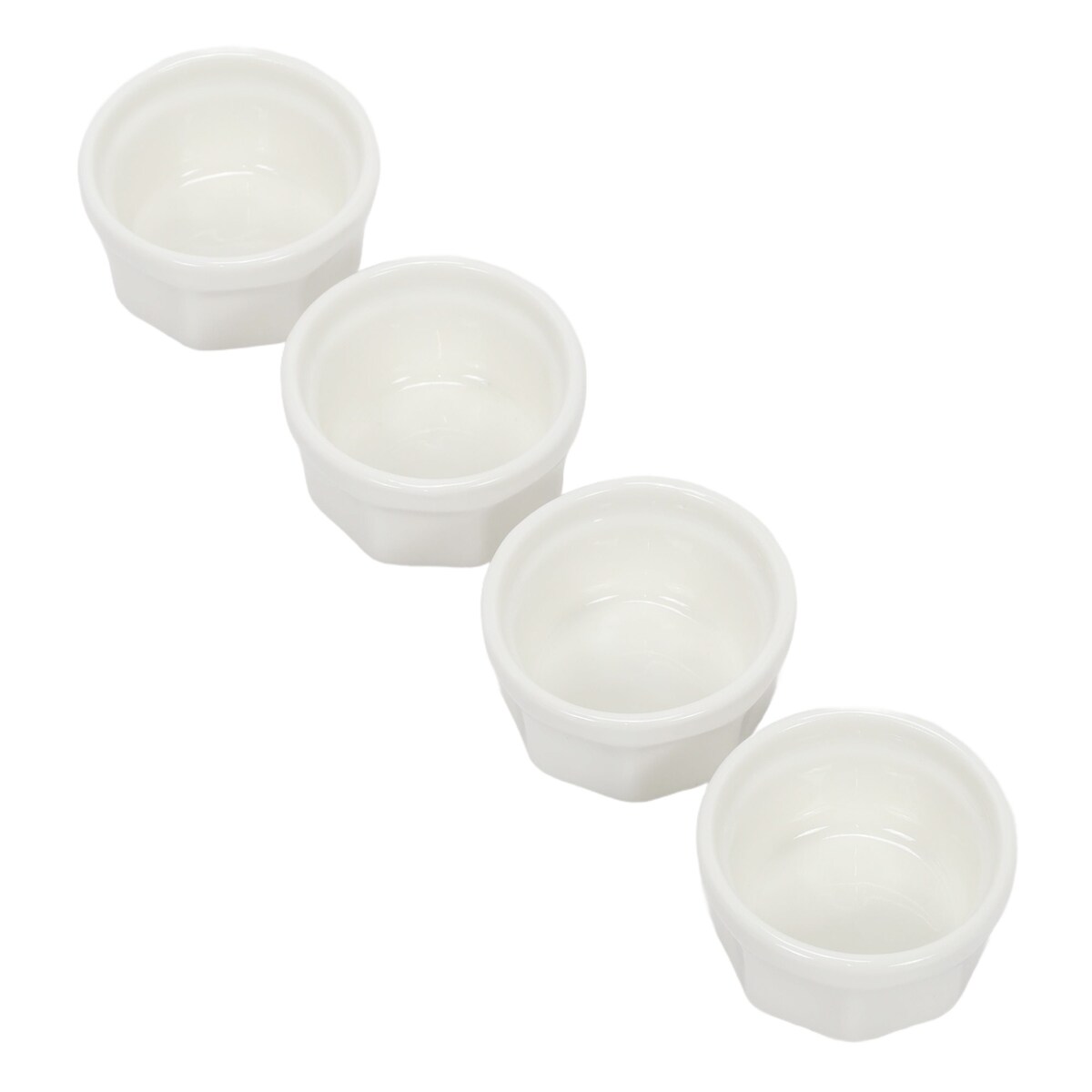 Miseczki na przekąski z porcelany, 4 szt.