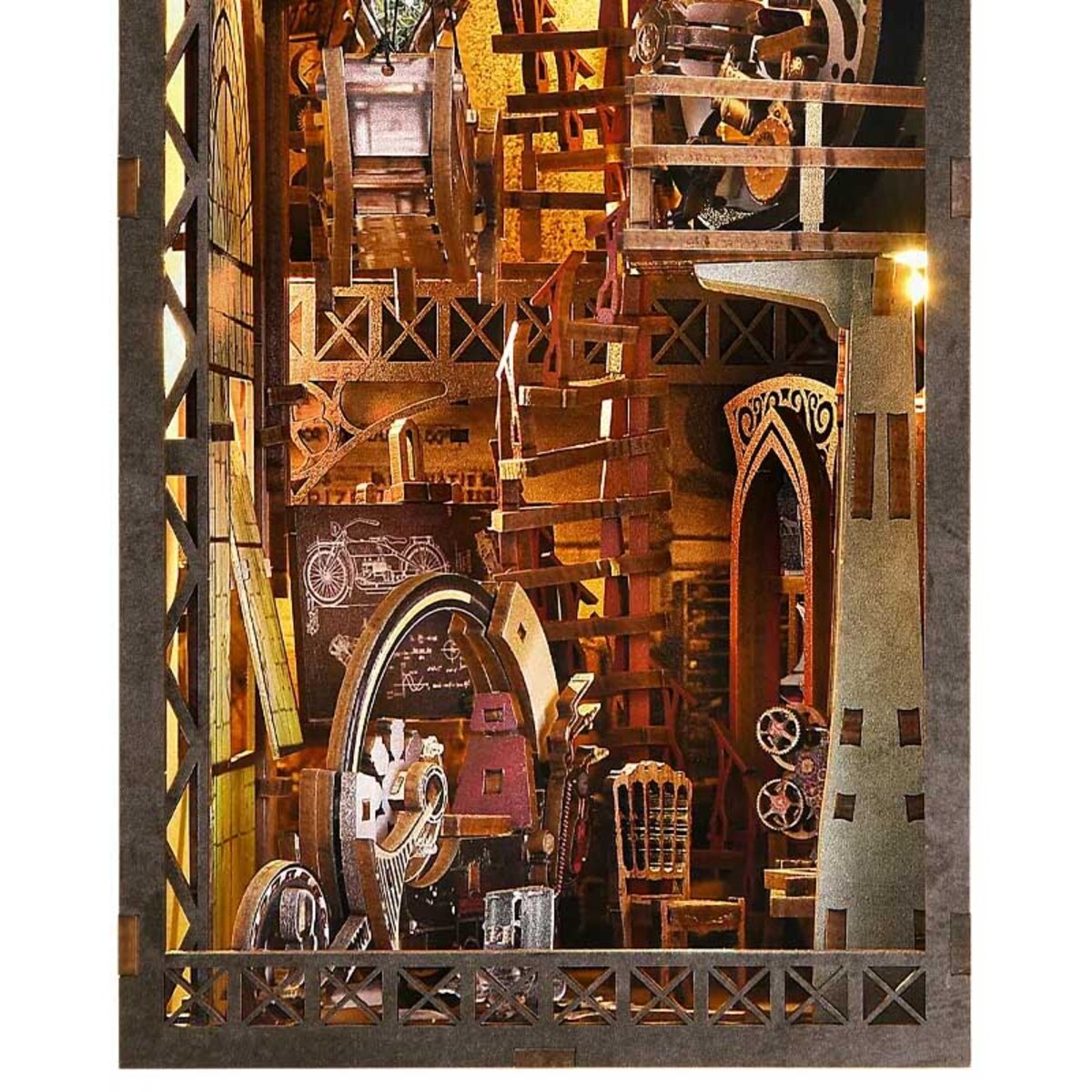 Miniaturowy domek Book Nook - Nautilius