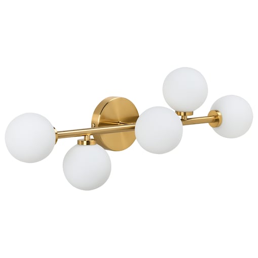 Lampa ścienna MINOTOS Metal Złoty