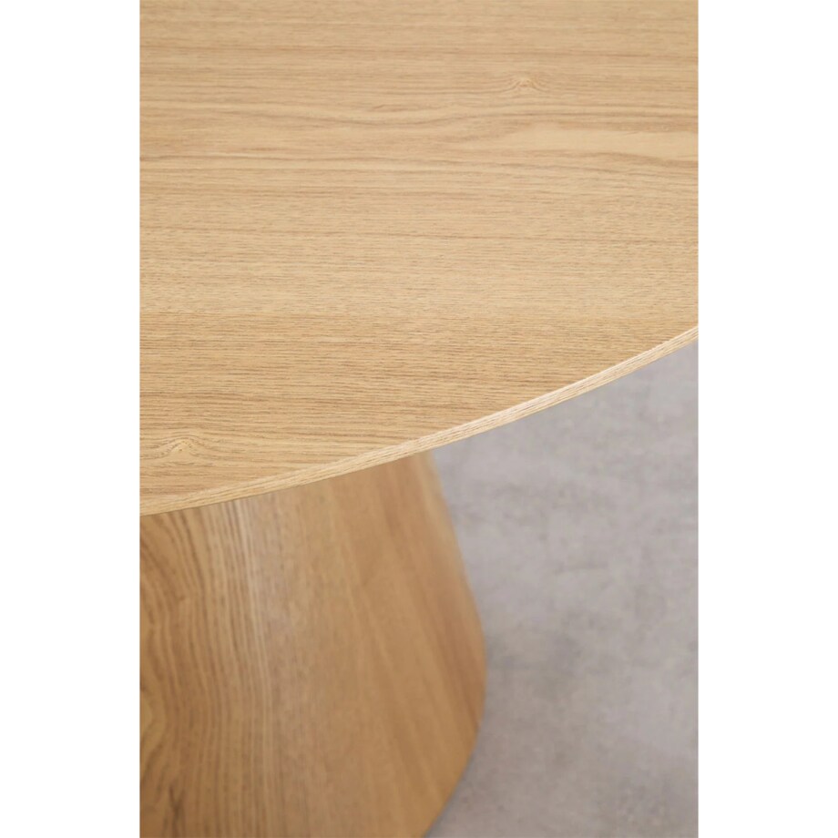 Okrągły stół jadalniany z drewna Ø150 cm Aura naturalny