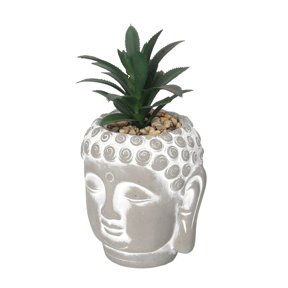 Dekoracja Succulent II Buddha 17cm, 10 x10 x 17 cm
